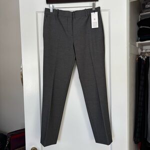 Ann Taylor Ankle Pant In Bi-Stretch - Dark Grey - Size 6
